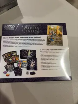 Pokemon Paldean Fates SV4.5 ETB Elite Trainer Box New Sealed - Image 2