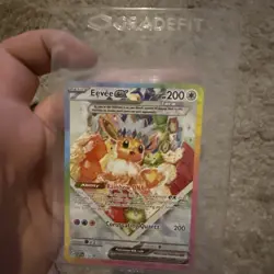 Pokemon Eevee ex 174 Black Star Promo Prismatic Evolutions - Image 1