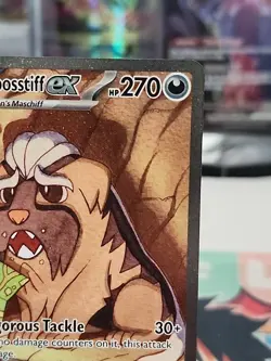 2025 Pokemon Destined Rivals 235/182 Arven's Mabosstiff ex Special Illustration - Image 3