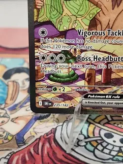 2025 Pokemon Destined Rivals 235/182 Arven's Mabosstiff ex Special Illustration - Image 4