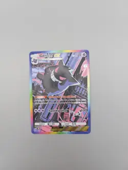 Gengar Custom TCG Pocket Full Art Pokemon Card Holo Shiny Textured - Image 3