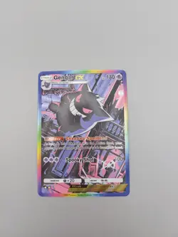 Gengar Custom TCG Pocket Full Art Pokemon Card Holo Shiny Textured - Image 4