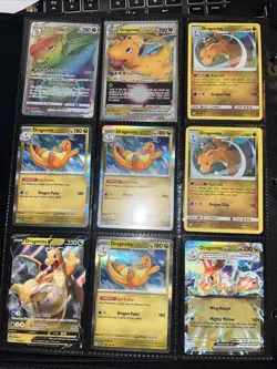 Dragonite Lot Of 9 Pokemon Cards - Image 1