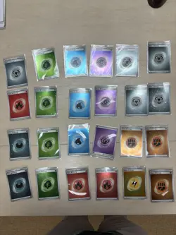 24 Pokemon TCG Holo Energy Lot From S&V Era - Image 1
