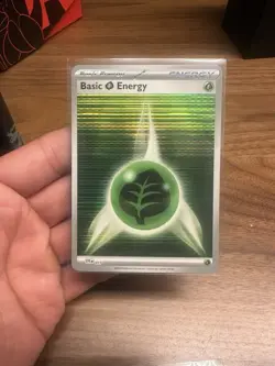 Pokemon TCG Black Bolt White Flair Holographic Energy 8 Card Set - Image 2