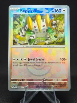 Regigigas: 086/131 - Prismatic Evolutions - Pokemon Card (NM) Pokeball - Image 1