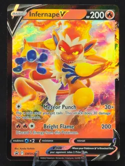 Infernape V: SWSH252 - Sword & Shield - Pokemon Card (NM) Promo - Image 1