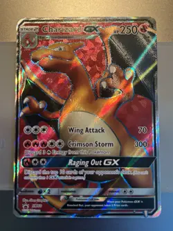 Full Art Charizard GX SM60 Sm Holo Pokemon Card - Image 3