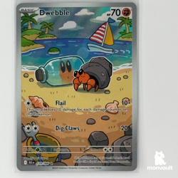 Pokemon TCG | Dwebble 129/086 AR | Black Bolt BLK | English | Near Mint+ - Image 1