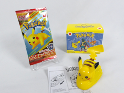 Pikachu McDonald's Promo 2025 TCG Pokemon Card Japanese Sealed + Pikachu & Toy - Image 1