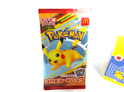 Pikachu McDonald's Promo 2025 TCG Pokemon Card Japanese Sealed + Pikachu & Toy - Image 2