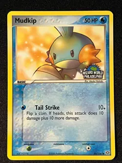 2005 Pokemon Ex Mudkip #56 (WOTC) Wizards World Philadelphia Promo -NM+ - Image 2