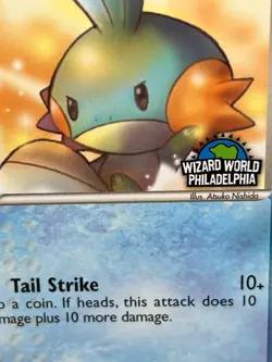 2005 Pokemon Ex Mudkip #56 (WOTC) Wizards World Philadelphia Promo -NM+ - Image 3