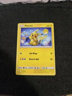 Pikachu 56/236 S&M Unified Minds Common Pokemon - Image 1