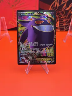 Pokemon Gengar-EX TCG Full Art Ultra Rare Card Phantom Forces 114/119 Holo - Image 1