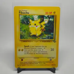 Pikachu 60/64 - Pokemon TCG Jungle Unlimited Set 1999 Card MP Condition - Image 1