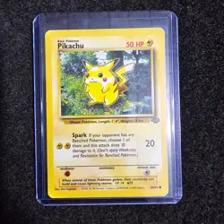 Pikachu 60/64 - Pokemon TCG Jungle Unlimited Set 1999 Card MP Condition - Image 3