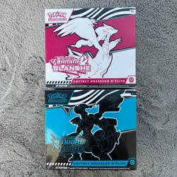 Pokemon Duo ETB EV 10.5 Flamme Blanche + Foudre Noire FR Neuf Scelle - Ship 24h - Image 1