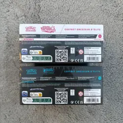 Pokemon Duo ETB EV 10.5 Flamme Blanche + Foudre Noire FR Neuf Scelle - Ship 24h - Image 5