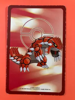 Breloom pokemon Playing Poker Card Groudon Nintendo Japanese Very Rare - Image 4