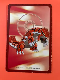Breloom pokemon Playing Poker Card Groudon Nintendo Japanese Very Rare - Image 5