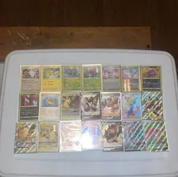 Pokemon Card Lot bulk 93 Holos , Rares, SR Vintage And New - Image 1