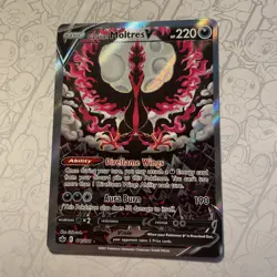 Pokemon TCG Galarian Moltres V - Chilling Reign 177/198 Holo Full Art NM+ - Image 1