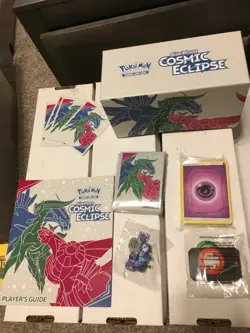 Pokemon TCG Cosmic Eclipse Elite Trainer Box ETB (NO PACKS/CODE CARD) - Image 1