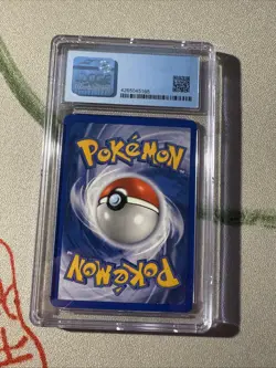Machoke Base Set Unlimited Vintage 1999 Pokemon TCG Card CGC 8 - Image 2