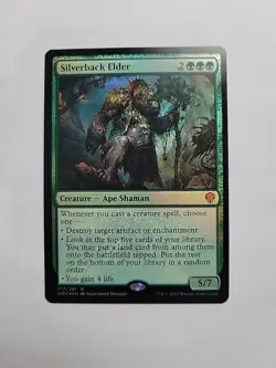 MTG - Silverback Elder _ Dominaria United Foil Mythic #177 - Image 1