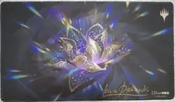 Mtg Jeweled Lotus Playmat Signed - Image 1