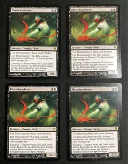 Mtg Bloodghast/Undiscovered Paradise 4 German Pieces Set - Image 2