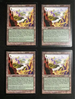 Mtg Bloodghast/Undiscovered Paradise 4 German Pieces Set - Image 4