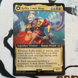 Artificial Magician Kefka Expansion Art Foil English Mtg - Image 1