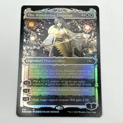 The Wandering Emperor Showcase Foil English Mtg - Image 1
