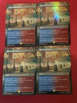 Mtg Spirebluff Canal 4 Sheets Foil - Image 1