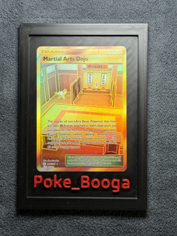 Martial Arts Dojo 268/236 Cosmic Eclipse Gold Secret Rare NM Pokemon TCG - Image 1