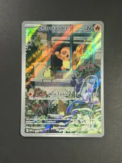 Charmander 2023 Scarlet & Violet: Black Star Promo #044 Obsidian Flames Pokemon - Image 1