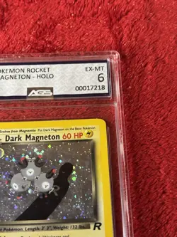 Ags 6 Dark Magneton- Team Rocket Holo Vintage Pokemon Card 1999-2000 Wotc - Image 2