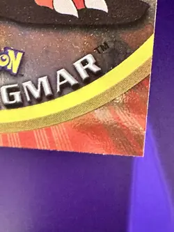 TOPPS POKEMON TV ANIMATION MAGMAR #126 HOLO SERIES 3 BLUE LOGO - Image 5