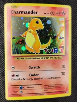 Charmander - 9/108 - Toys R Us Promo, XY Evolutions - Pokemon Card - NM - Image 1