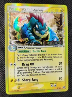 Feraligatr - 2/101 - Reverse Holo, EX Dragon Frontiers - Pokemon Card - NM - Image 1