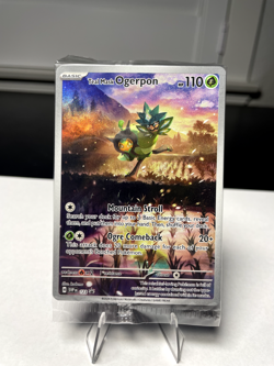 SEALED Pokemon Teal Mask Ogerpon SVP 123 Twilight Masquerade Black Star Promo - Image 1