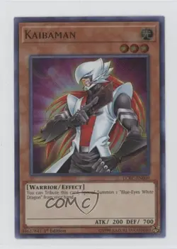 Kaibaman Ultra Rare 1st Ed. YuGiOh Legendary Collection Kaiba #LCKC-EN009 4p8 - Image 1
