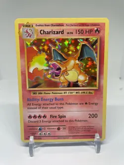 Charizard #11 Holo Rare Pokemon 2016 XY Evolutions LP - Image 1