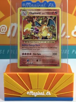 Charizard #11 Holo Rare Pokemon 2016 XY Evolutions LP - Image 1