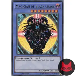 Yugioh Magician of Black Chaos YGLD-ENC01 Ultra Rare 1st Edition NM - Image 1
