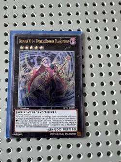 Yu-Gi-Oh Umbral Horror Masquerade Number C104 Ultimate Rare 1st edition - Image 1