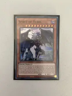 Yugioh Spirit of Yubel PHNI-EN001 Super Rare 1st Ed - Image 1