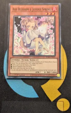 RA04-EN025 Ash Blossom & Joyous Spring Super Rare 1st Ed YuGiOh - Image 1